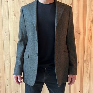 PRADA Men’s Brownish Wool Jacket Blazer Size 48 Regular